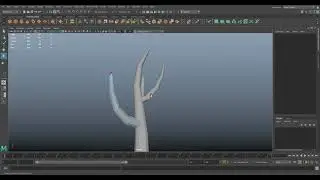 Easy How To Build a Low Poly Tree And Rocks In Maya