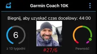 #27 cd.... naszych treningów z Garmin Coach