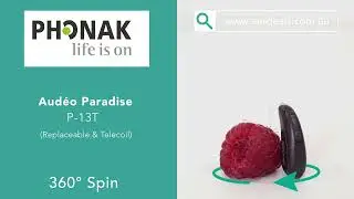 Phonak Audéo Paradise P13T 360° video | Eardeals