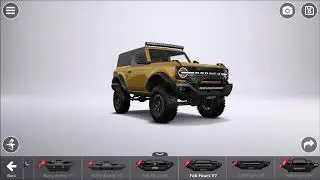 Making a CUSTOM 2021 Ford Bronco in 3d Tuning!! || 3d tuning series