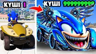 СОНИК КӨЛІГІН МОНСТР КӨЛІККЕ АЙНАЛДЫРДЫ (GTA V)
