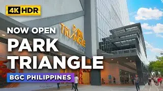NEWEST Mall in BGC Philippines! | Tour Inside PARK TRIANGLE Mall BGC in Taguig City