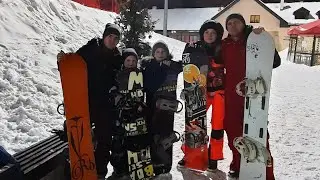Высота взята!!!Лисья гора на сноубордах.