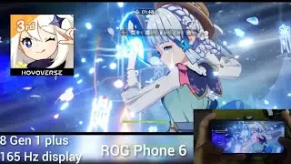 ROG Phone 6 Paying very high graphics in Genshin Impact