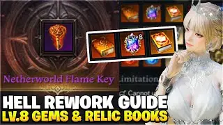 Paradise Hell REWORK Guide! Lv. 8 GEMS & RELIC BOOK Drops!