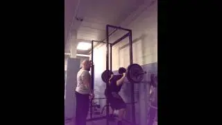 Drew 300 squat