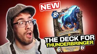 The ONLY playable deck with THUNDERBRINGER | Hearthstone | Showdown in the badlands