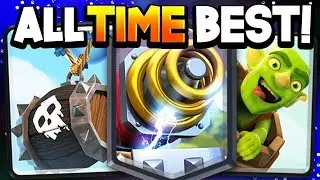 Top 5 BAIT DECKS in the HISTORY of Clash Royale!