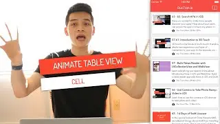 Animate Custom UITableViewCell in iOS with Swift | Code Hangout ESP 77 | iOS Development Tutorial