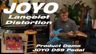 JOYO Lancelot Distortion    D59 Distortion Pedal 80's Hot Rodded Amps