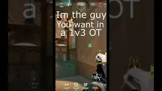 Im the guy you want in a clutch #shorts #valorant #valorantclips #clutches