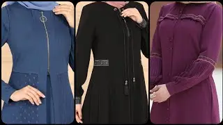 Today's Running And Trending Stylish Abaya Design 2022