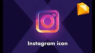 Learn How to Design Instagram Icon in Sketch App