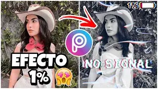 EFECTO 1% EN FOTOS | PICSART TUTORIAL | COMO EDITAR FOTOS |
