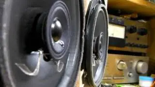 test Pioneer Speaker unit MZ596752 TS-06220ZR 16cm (Bass I Love You)