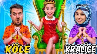 ELİF SİNEM TACI KAÇIRDI KRALİÇE OLDU ‼️ KÖTÜ KRAL KÖLE OLDU !! 