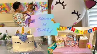 Baby 1st Birthday| Vlog 16: A Day with Eleanor