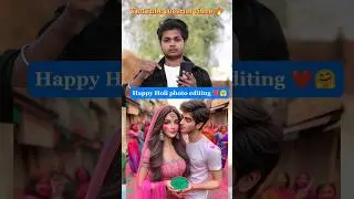 happy Holi Ai photo editing tutorial/ 