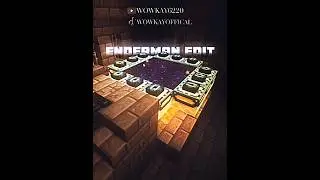 Enderman edit | #minecraft #capcut #edit #edits #shortvideo #shorts #foryou #fyp