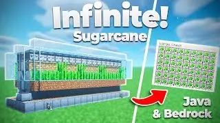 👉 Minecraft Sugar Cane Farm 1.20+ Java ✅ Best Automatic Farm!