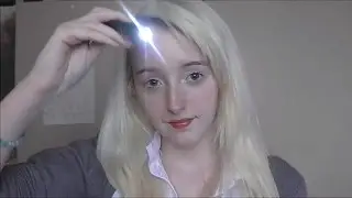 ASMR Eye Examination , Light Following, Personal Attention - Soft Spoken