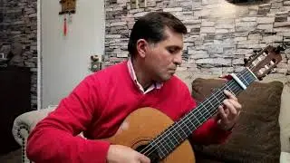 TE AMARÉ. versión guitarra sola en trémolo. Arreglo Aldo González
