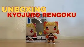 UNBOXING FUNKO POP! Kyojuro Rengoku GITD (FSE)| Demon Slayer Funko Pop! | shwdrdge