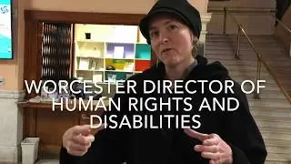 Launch guide installation in Worcester, for visually impaired