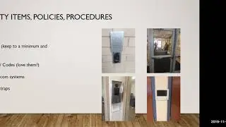 Security and Emergency Readiness - Peace Lutheran School November 19, 2019