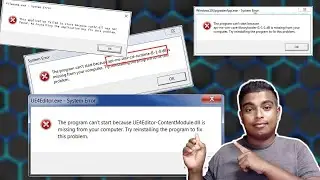 How to Fix Any dll File Missing Error