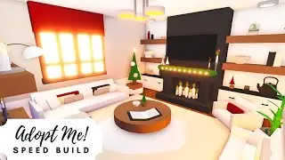 Gingerbread House (PART 1) Christmas Theme Speed Build 🎄 Roblox Adopt Me!