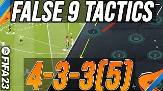 BEST META 33(5)/False 9 Tactics & for Tiki-Taka  - FIFA 23