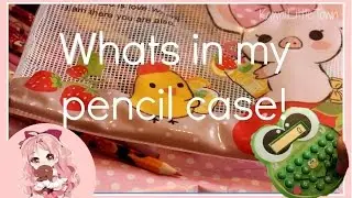 Whats in my kawaii pencil case - Hello kitty Disney princess and more!