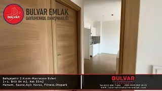Bahçeşehir 2.Kısım Maximoon Evleri 2+1 Brüt 182m2 Net 47m2 www.ispartakulebulvaremlak.com