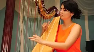Играет Айдана Карашева (арфа) Казахстан