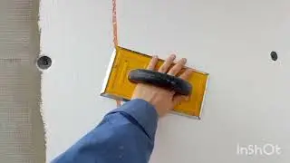 Подготовка плит утепление к армировки сеткой