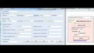Blue World Card Entry Form Filling Auto Typer Softwae 4.4 (data entry)