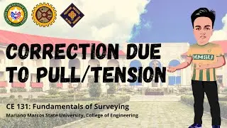Correction Due to Pull or Tension | Taping Corrections | Surveying
