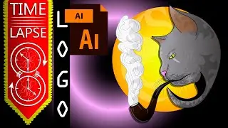 Smoking Cat Logotype | Designing and Creating a Tobacciana/HeadShop Logotype | EKNOCIO
