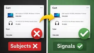 Stop Using Subjects! Build Cart Logic with Angular Signals | Angular tutorial 