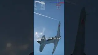 War Thunder Dogfight 61 - I-185 (M-71) vs P-51C-10 #shorts