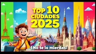 🌍 Las 10 Mejores Ciudades para Viajar en 2025