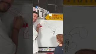 Drawing tutorial with my little brother