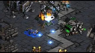 DT BUST EPIIIIIIC! - Light  (T) vs Snow  (P) on Neo Sylphid - StarCraft - Brood War
