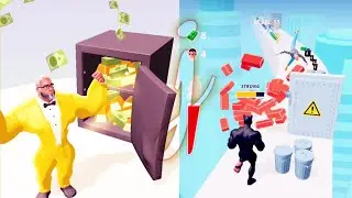 Muscle rush gamepay walkthrough (iOS, android) Muscle Rush
