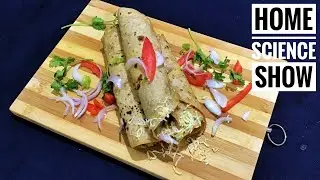 Bachi hui roti se frankie | Special frankie masala recipe included