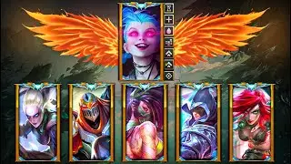 100% CDR Jinx vs. 5 Challenger Assassins (1v5)