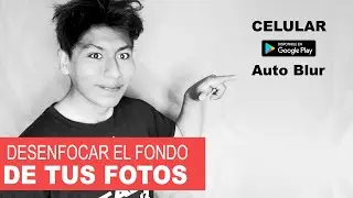 📷 FOTOS CON FONDO BORROSO SIN  CÁMARA PROFESIONAL