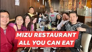 MIZU ALL YOU CAN EAT RESTAURANT WITH FRIENDS // BAYERS LAKE HALIFAX NOVA SCOTIA CANADA