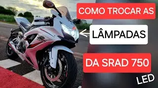 Como substituir Lâmpadas Srad 750